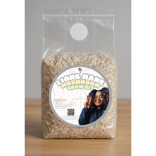 Lion's Mane Mushroom Grow Kit - The Mushroom Queen