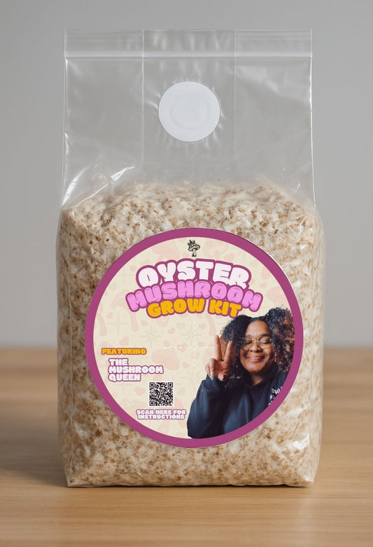 Pink Oyster Mushroom Grow Kit - The Mushroom Queen